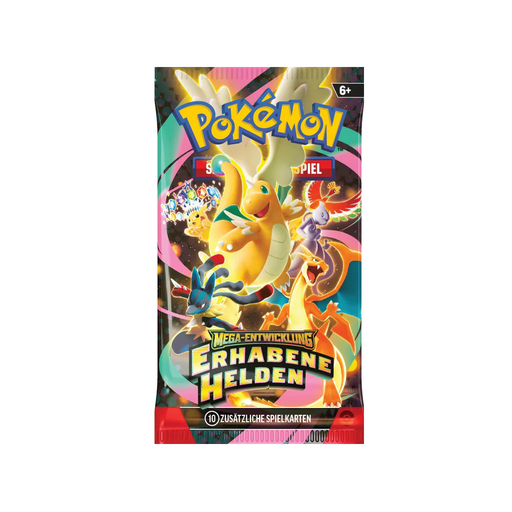 Pokémon TCG Booster - Mega Entwicklungen - Erhabene Helden