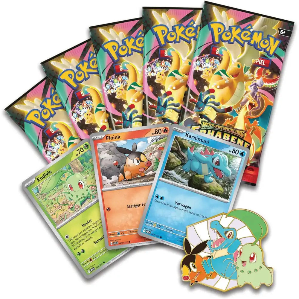 Pokémon TCG - Erste Partner Pin Kollektion - Erhabene Helden