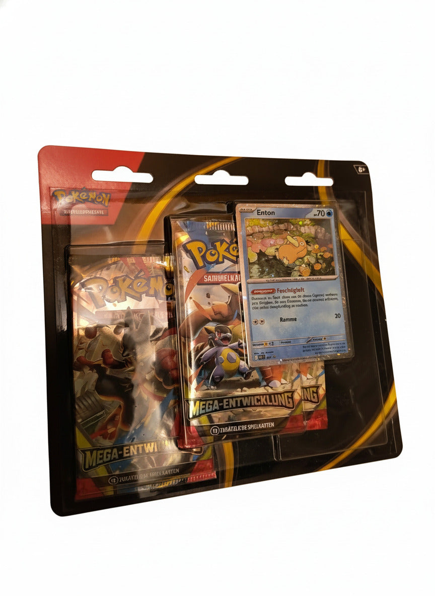 Pokémon TCG Mega Entwicklung 3er Blister Enton