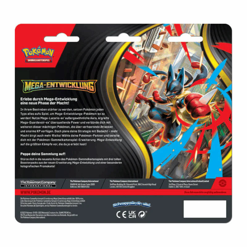 Pokémon TCG Mega Entwicklung 3er Blister Enton