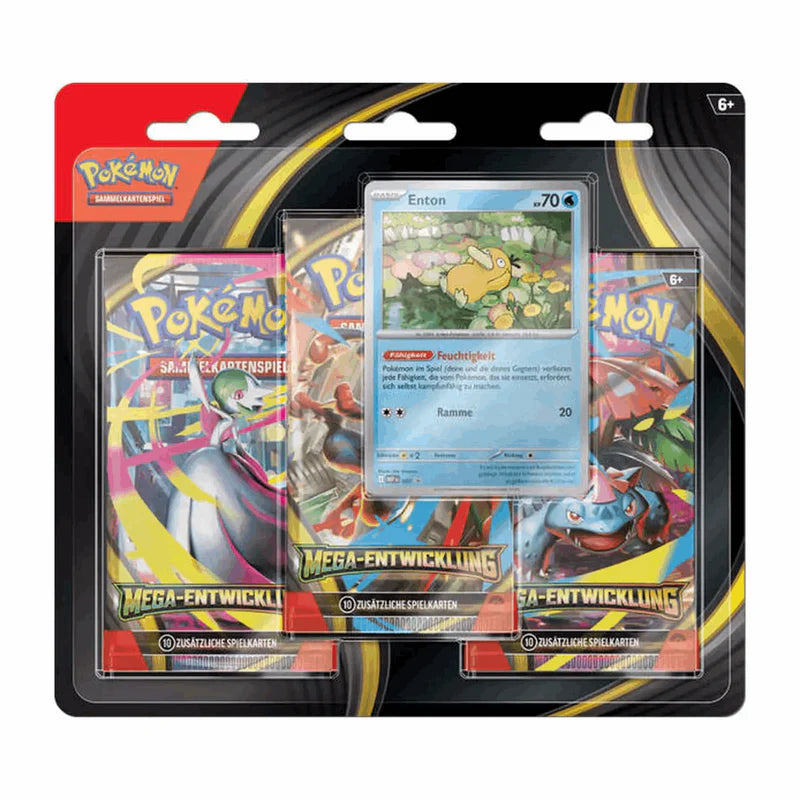 Pokémon TCG Mega Entwicklung 3er Blister Enton