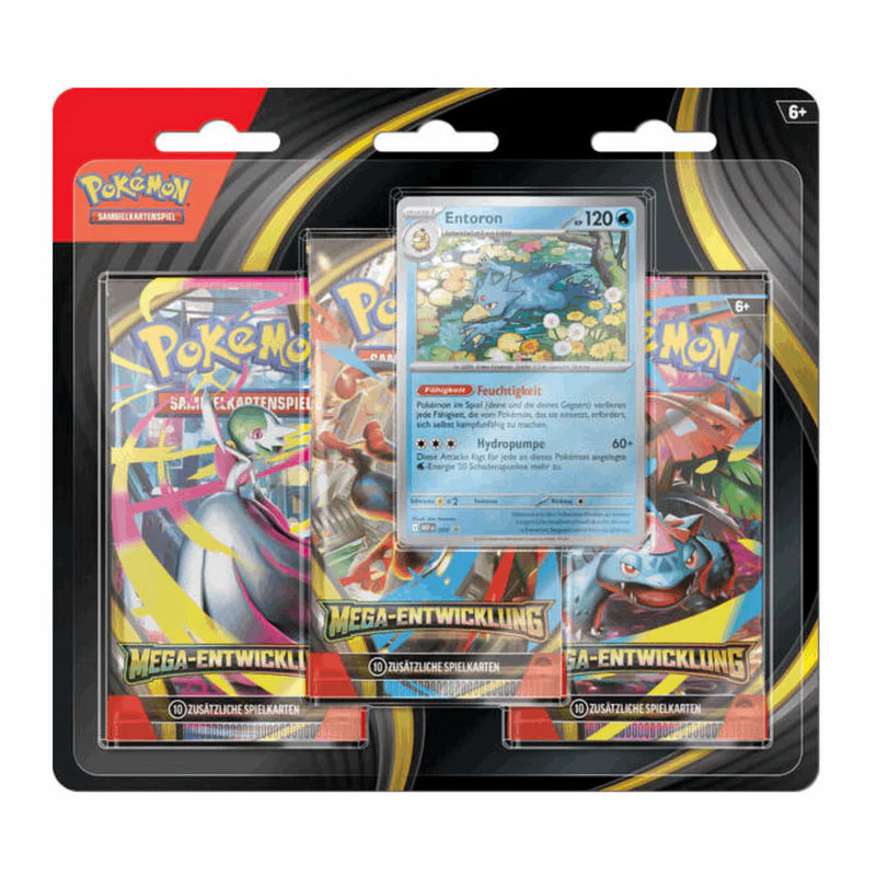 Pokémon Mega Entwicklung 3er Blister Entoron