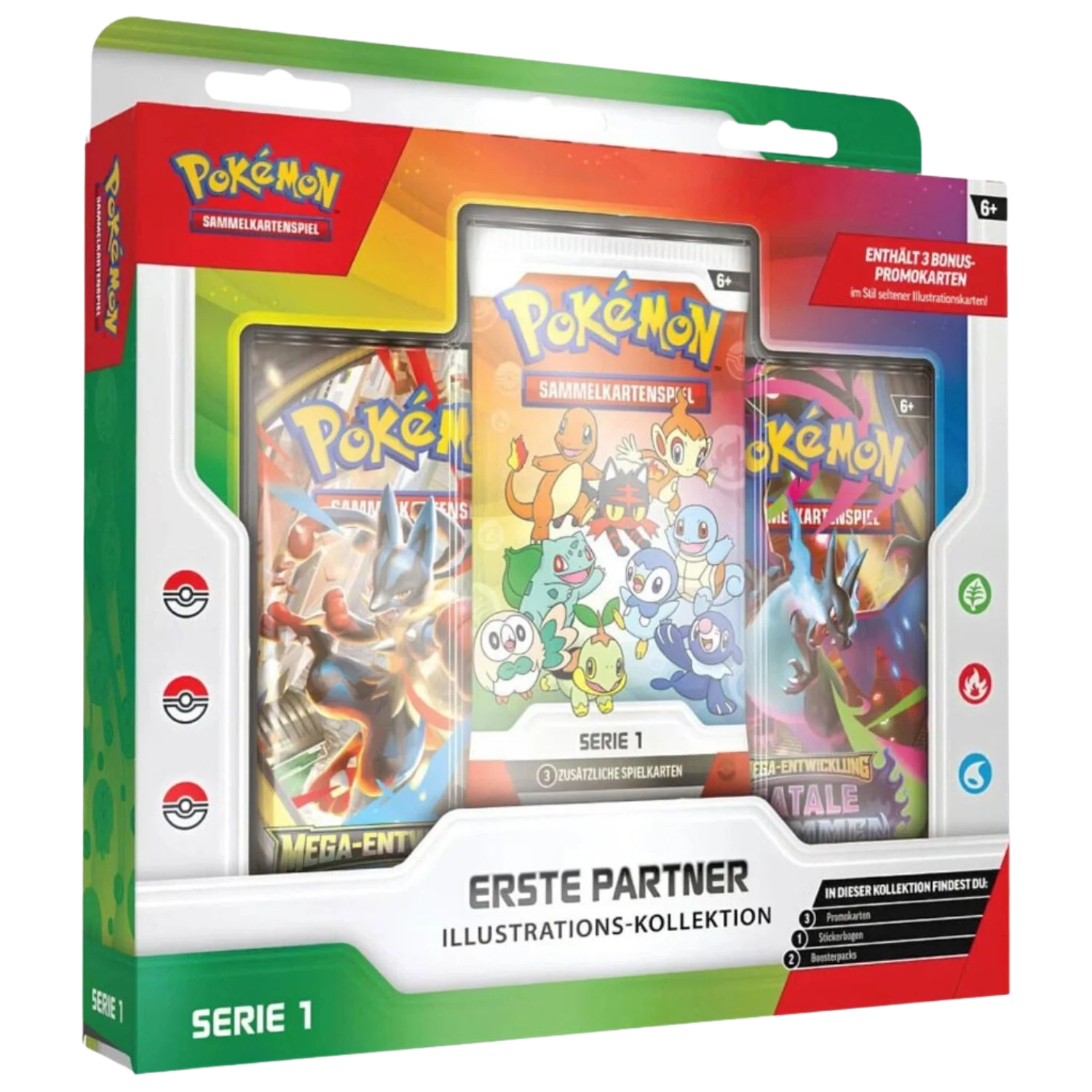 Pokémon TCG - EP Illustration Kollektion - Serie 1