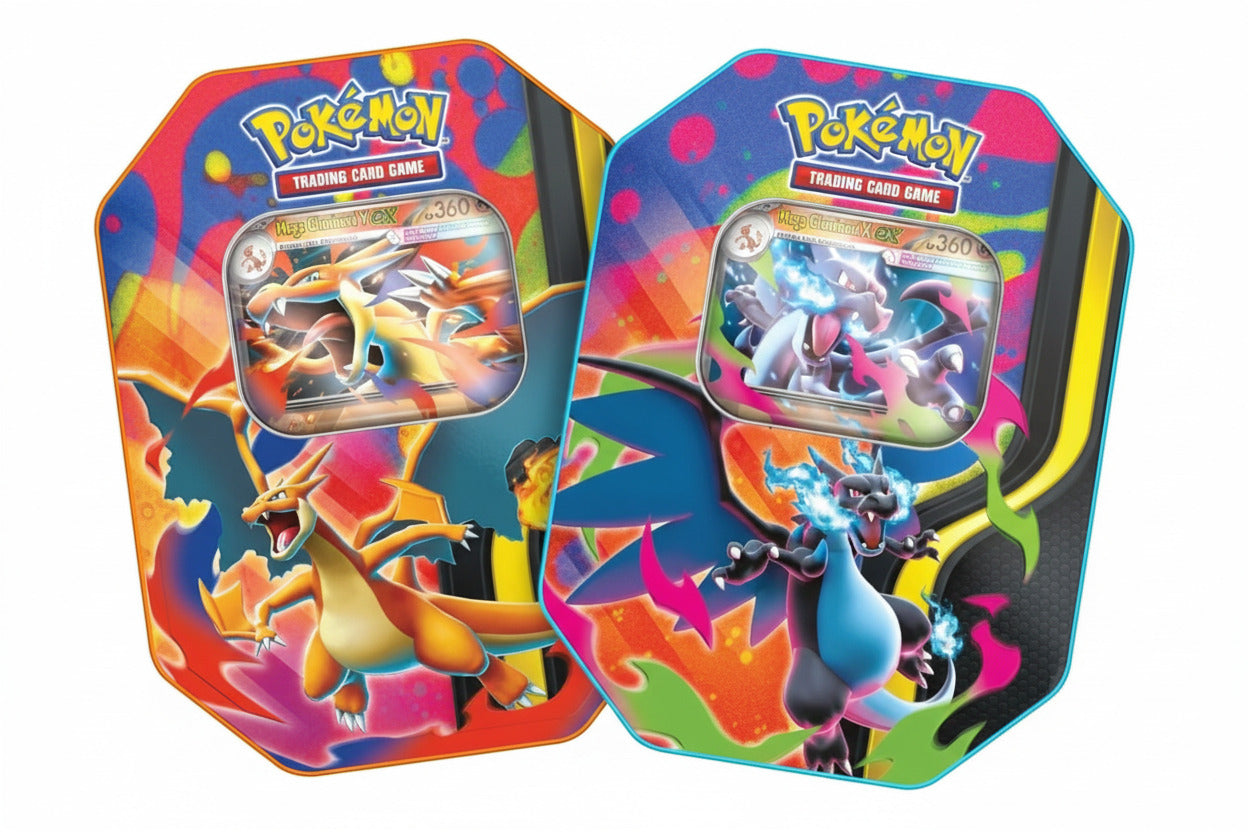 Pokémon TCG Metall Tin - Mega Glurak X | Y EX