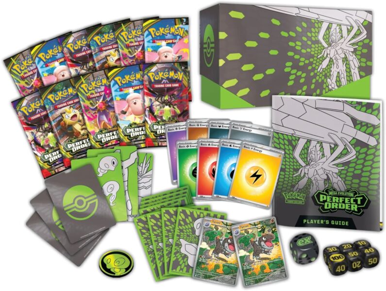 Pokémon TCG - Top Trainer Box – Optimale Ordnung