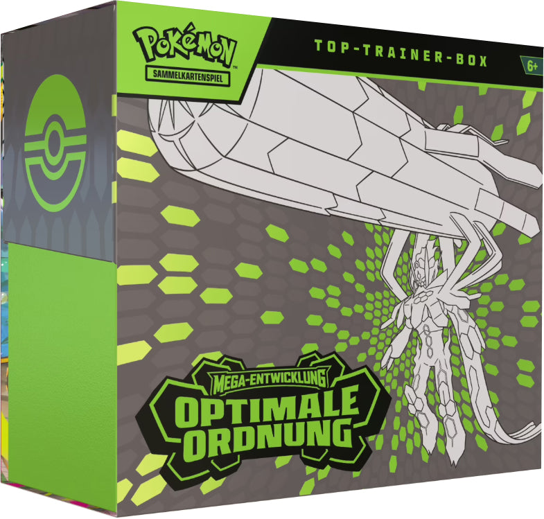Pokémon TCG - Top Trainer Box – Optimale Ordnung